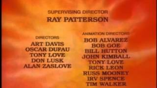 Funtastic World of Hanna Barbera Credits 1986 [upl. by Ilarrold512]