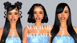 New Sims 4 CC Hair Releases  Sims 4 CC  Sims 4 Urban Hairs  Sims 4 Hair CC  The Sims 4 [upl. by Rebeh]