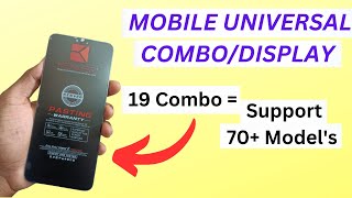 Universal Mobile Combo List  All Universal Mobile Display List [upl. by Ixela]