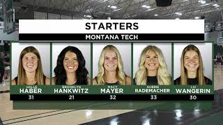 Montana Tech basketball VS Dickinson State [upl. by Anselm331]