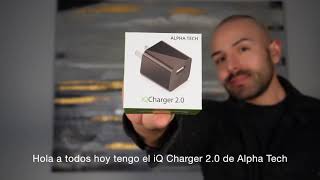 Alpha Tech iQ Charger 20 Spy Camera Unboxing [upl. by Annol639]