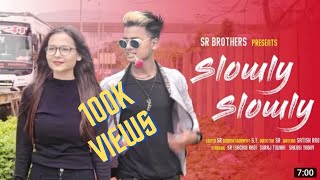 Slowly Slowly  Ishare Tere  Guru Randhawa  love story  Sr brother  video 2021 [upl. by Sheela]