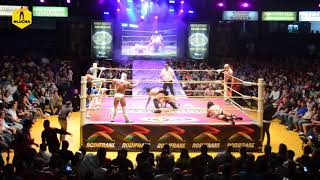 Volador Soberano y Dragon Lee vs Mr Niebla Negro Casas y Cavernario [upl. by Lightfoot]