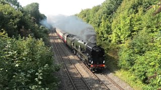 The Welsh Dragon 2024 Day 1 with 46100 Royal Scot and Day 5 with 34046 Braunton [upl. by Adnouqal173]