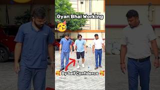 Good News 🥰 Gyan Bhai Working By Own Confidence 🥳 shortsshortgyangamingfreefireviral [upl. by Inatsed]