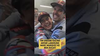 KOCAK‼️GRESINI RACING TEAM JADIKAN MARC MARQUEZ PAKET DAN DIBAWA LANGSUNG KE DUCATI LENOVO [upl. by Vel]