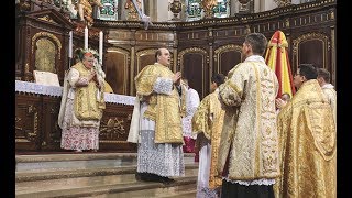 MISSA PONTIFICALIS 2019 cardinalis Burke Tyrnavia [upl. by Ozzy]