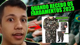 ATENÇÃO QUANDO RECEBE O FARDAMENTOS DO EXERCITO 2023 [upl. by Aihseyk38]