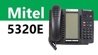 The Mitel 5320E NonBacklit IP Phone  Product Overview [upl. by Anayeek]