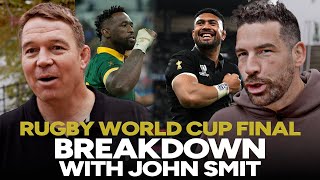 South Africa vs New Zealand  John Smit breaks down the Rugby World Cup FINAL [upl. by Wagner]