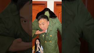 PAPA MECAHIN VAS BUNGA MAMA ‼️ UNTUNG ADA LANGLANG PINTAR‼️ shorts dubbing funny [upl. by Tina]