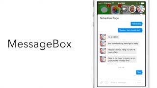 Message Box iOS 7 [upl. by Avner342]