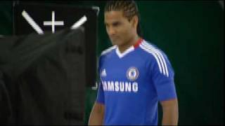 New Chelsea Home shirt and kit 201011  Behind the scenes launch [upl. by Etnauq]