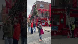 Temple bar Dublin Ireland 🇮🇪 ☘️ dublin dublincity dublinireland ireland shorts [upl. by Thurmann]