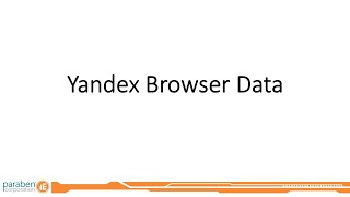 Yandex Browser Artifact Processing [upl. by Esinaj]