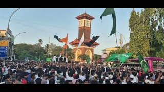 Eid Milad rally Mangalore Eid Milad un Nabi Mangalore 2024 Mangalore Eid Milad road shows [upl. by Huebner]