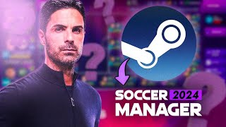 SM24 SOCCER MANAGER 2024 SAIRÁ no PC  STEAM [upl. by Namijneb148]