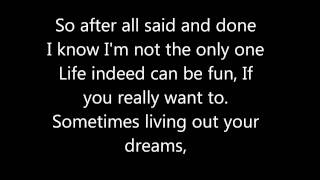 DesRee quotLifequot lyrics [upl. by Richardo114]