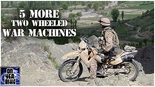 5 More Two Wheeled War Machines   A Brief History of 5 Military Motorcycles [upl. by Maier]