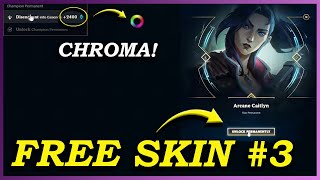 FREE Arcane Caitlyn Skin  How to Get a Cheap Chroma  Mission Reward  Blue Essence Emporium  LoL [upl. by Aowda]