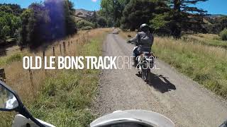 CRF250L Old Le Bons Track Full Run [upl. by Finzer]