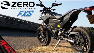 Zero FXS Electric Motorcycle First Ride  The Future Of Motorcycling [upl. by Winer]