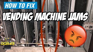 How To Fix Jams On Dixie Narco 501e Vending Machines Jammed Column Error Codes JC [upl. by Edyak613]