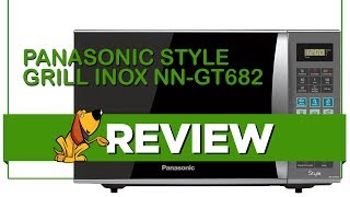 Microondas Panasonic Style Grill Inox NNGT682  Review [upl. by Magdalena]