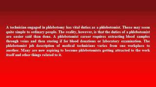 Phlebotomist Jobs [upl. by Arihsak]