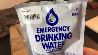 Datrex Emergency Drinking Water Review [upl. by Errecart]