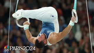 Top moments from the mens allaround gymnastics qualifiers  Paris Olympics  NBC Sports [upl. by Phyllis]