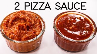 2 Types of Pizza Sauce Recipe in Easy Indian Style  CookingShooking [upl. by Girard49]