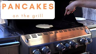 How To Make Pancakes On The Grill [upl. by Ttezil]