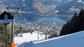 Zell am See skiing into town [upl. by Lambertson309]