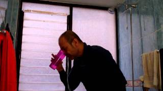 Drinking water through your nose for treating respiratory diseases sinuses migraines cold [upl. by Susana]