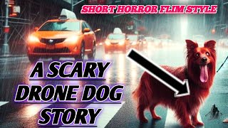 A scary drone dog story  horror story in english  short horror flim style [upl. by Ygiaf]