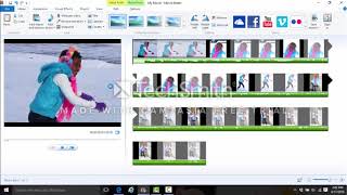 Saving Windows Movie Maker Files as MP4 2018 [upl. by Yecac]