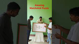 Samikaran Sahi Karo 🤑🤑 matchstickpuzzle hindipuzzles mathgames mathpuzzlesinhindi [upl. by Atinauq]