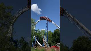 Afterburn  Carowinds  Roller Coaster  Inverted Coaster  BampM [upl. by Emmy539]