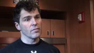 NJ Devils Jaromir Jagr NHL Stadium Series postgame [upl. by Christina]