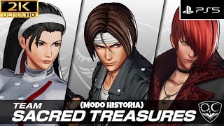 KOF XV  Team Sacred Treasures  Modo Historia PS5 [upl. by Nolrev]