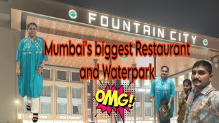 Mumbai ka sabse biggest Restaurant and Waterpark 💃🌊😍 [upl. by Retse997]