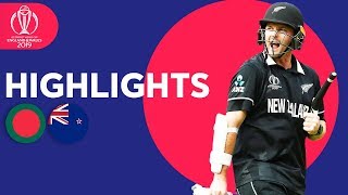 Down To Final 2 Wickets  Bangladesh vs New Zealand  Match Highlights  ICC Cricket World Cup 2019 [upl. by Leblanc950]