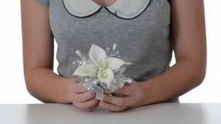 White Calla Lily Corsage [upl. by Hattie]