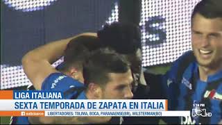 Duván Zapata máximo goleador colombiano en la Serie A de Italia [upl. by Etheline780]