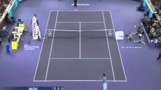 Madrid 2008  2nd Round  Ernest Gulbis vs Rafael Nadal  Highlights [upl. by Rikahs]