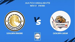 Match 27  CDG vs CJG  Highlights  ECS Spain 2024  4 Feb 2024  ECS24074 [upl. by Anih]