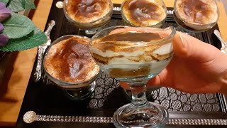 Tiramisu express sans œufs sans mascarpone Dessert fabuleux en 5 minutes [upl. by Enia]