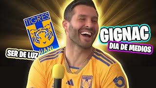 Andre Pier Gignac quotNo me gusta que me digan Ser de luzquot Dia de Medios Tigres [upl. by Scopp738]