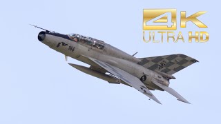 4K MIG21 UM Croatian Air Force flying Display Airpower 2022 AirShow Zeltweg LOXZ [upl. by Codding]